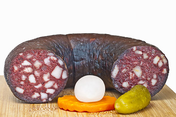 Image showing  blood sausage 