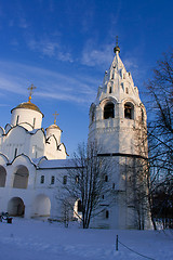 Image showing Pokrovsky Nunnery in Suzdal. Winter.