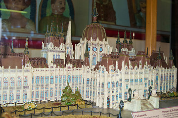 Image showing marzipan parliament of Budapest