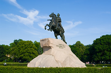 Image showing The Bronze Horseman