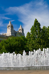 Image showing Fountain in Budapest