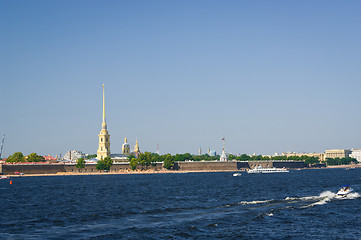 Image showing The Peter and Paul Fortress