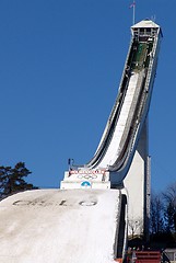 Image showing Jumping hill