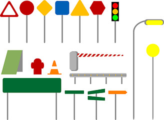 Image showing Traffic signs