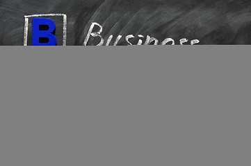 Image showing Acronym of B2E - Business to Education