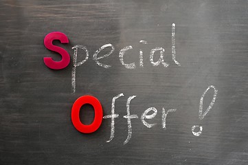 Image showing Special offer