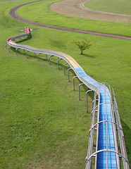 Image showing Abstract leisure park lines