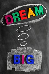 Image showing Dream big