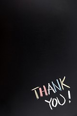 Image showing Thank you background