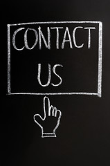 Image showing Contact us