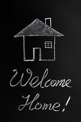 Image showing Welcome home