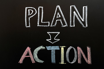 Image showing Put plan into action