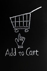 Image showing Add to cart