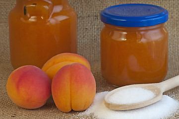 Image showing apricot jelly