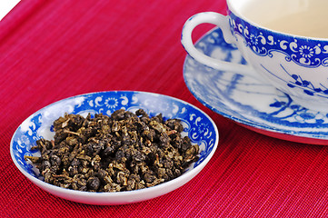 Image showing chinese green tea