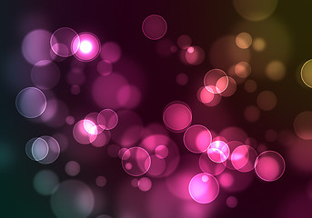 Image showing natural bokeh background