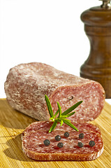 Image showing salami of Italy