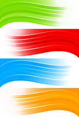 Image showing Vector colorful banners