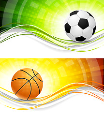 Image showing Sport banners