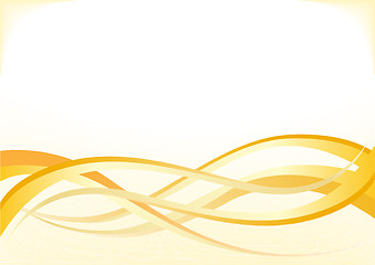 Image showing Vector golden background