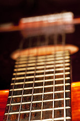 Image showing guitar neck