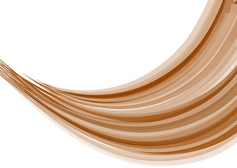 Image showing Vector brown background