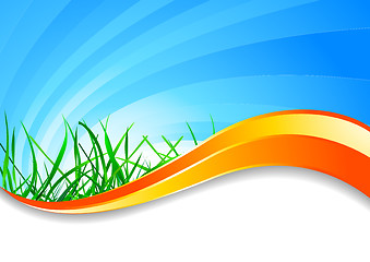 Image showing Vector spring background