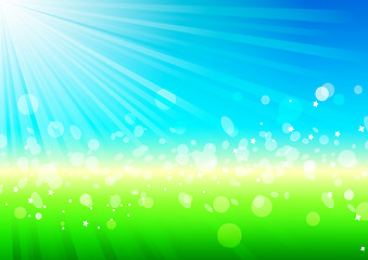 Image showing Vector bright background