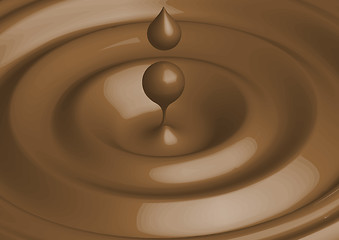 Image showing Vector chocolate