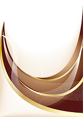 Image showing Vector chocolate background