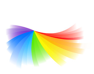 Image showing Vector background in bright color