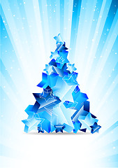Image showing Abstract christmas background