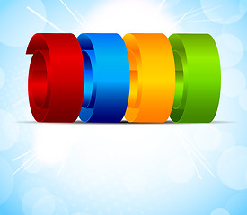 Image showing Bright abstract background