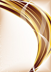 Image showing Vector chocolate background