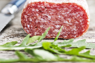 Image showing salami of Italy