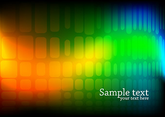 Image showing Abstract colorful template. Vector illustration