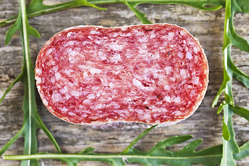 Image showing salami of Italy