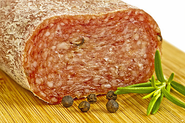 Image showing salami of Italy