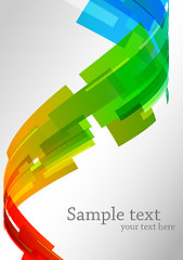 Image showing Abstract colorful background