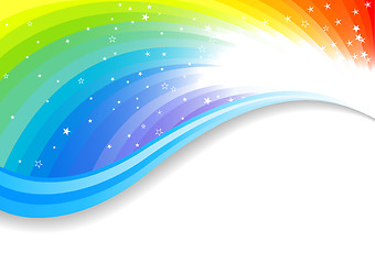 Image showing Vector colorful background