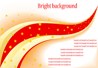 Image showing vector bright background