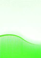 Image showing Vector green background