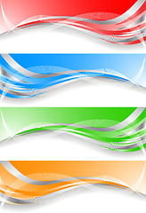 Image showing Vector colorful banners