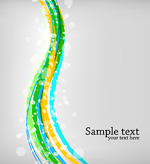 Image showing Vector bright background