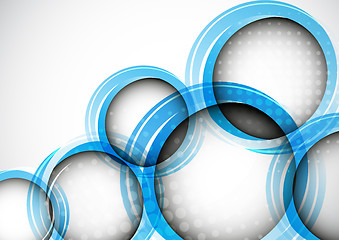 Image showing Background with circles