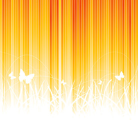 Image showing Vector sunny background