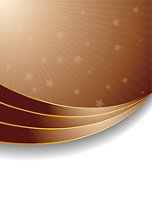 Image showing Vector chocolate background