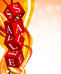 Image showing Sale background