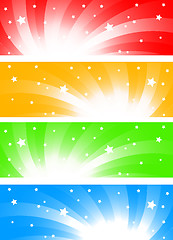 Image showing Vector colorful banners