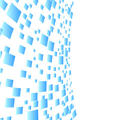 Image showing Vector abstract background with squares